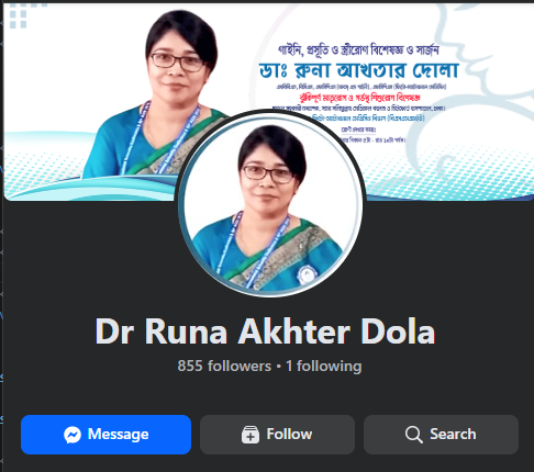 Dr. Runa Akhter Dola